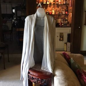 Vintage Cabi dream jacket, is lightweight knit.